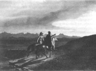 Воспоминания о Кавказе. Картина М. Ю. Лермонтова.