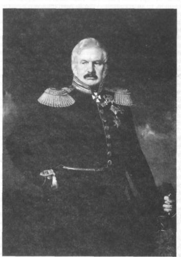 А. П. Ермолов. Портрет работы П. 3. Захарова (Захаров-Чеченец).