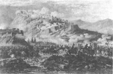 Эпизод русско-турецкой войны. Штурм крепости Байбурт. Июнь 1829 г.