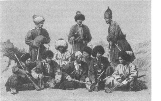 Казаки-пластуны.